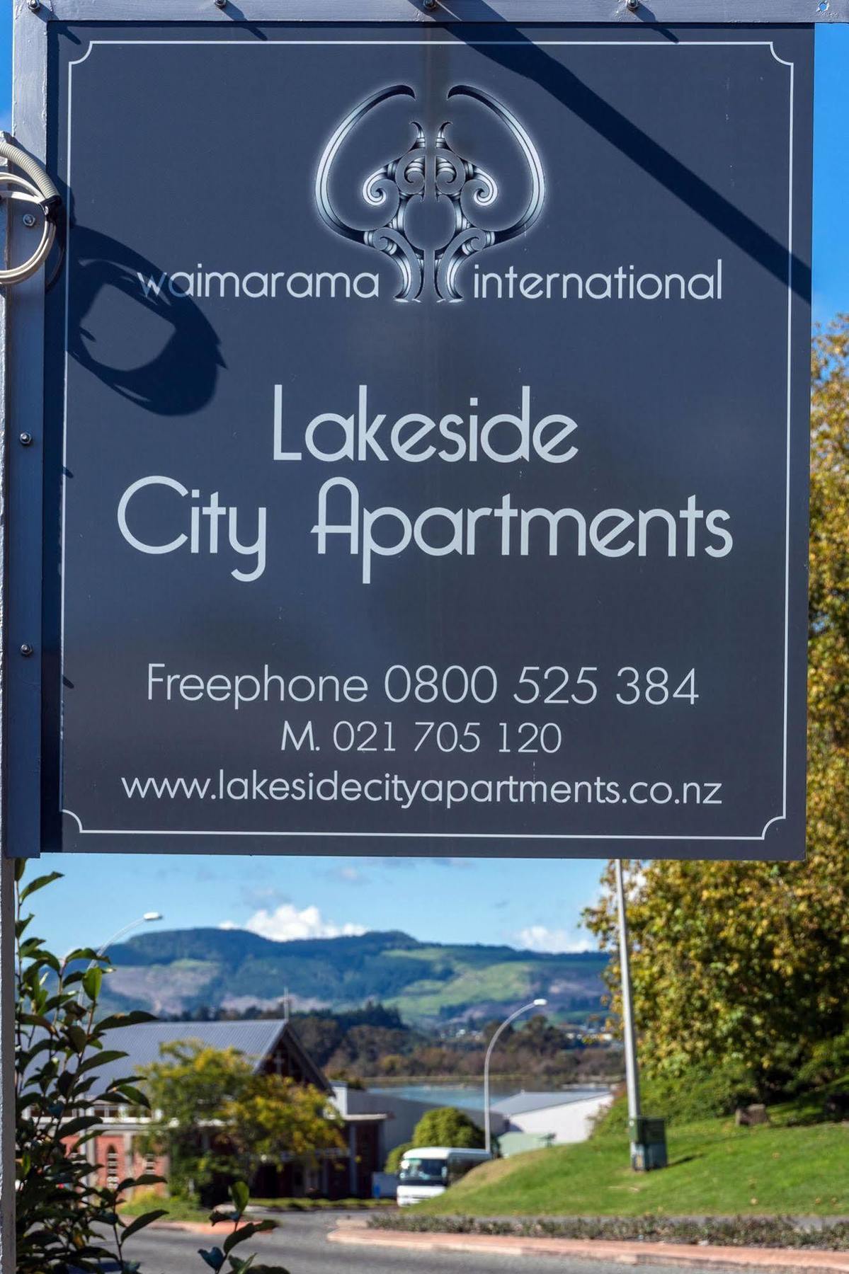 Lakeside City Apartments - Penthouse And Studio Rotorua Exteriör bild